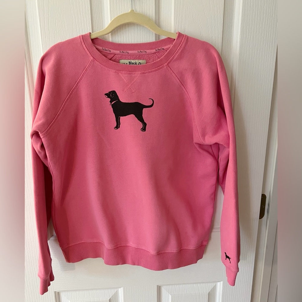 The Black Dog Pink Sweatshirt